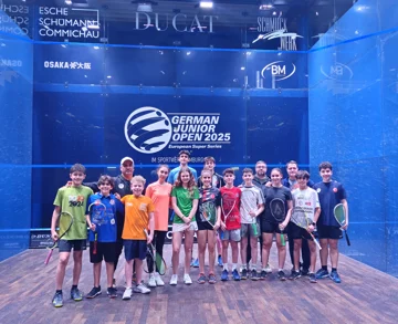 German Junior Open 2025 Hamburg Squash Turnuvası gorseli 5