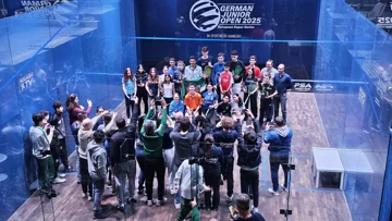 German Junior Open 2025 Hamburg Squash Turnuvası gorseli 7