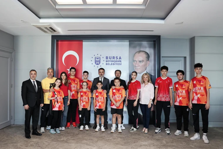 Bursa Büyükşehir Belediye Başkan Vekili Sayın Şahin Biba'yı Ziyaret Ettik